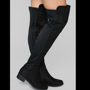 Knee high boots